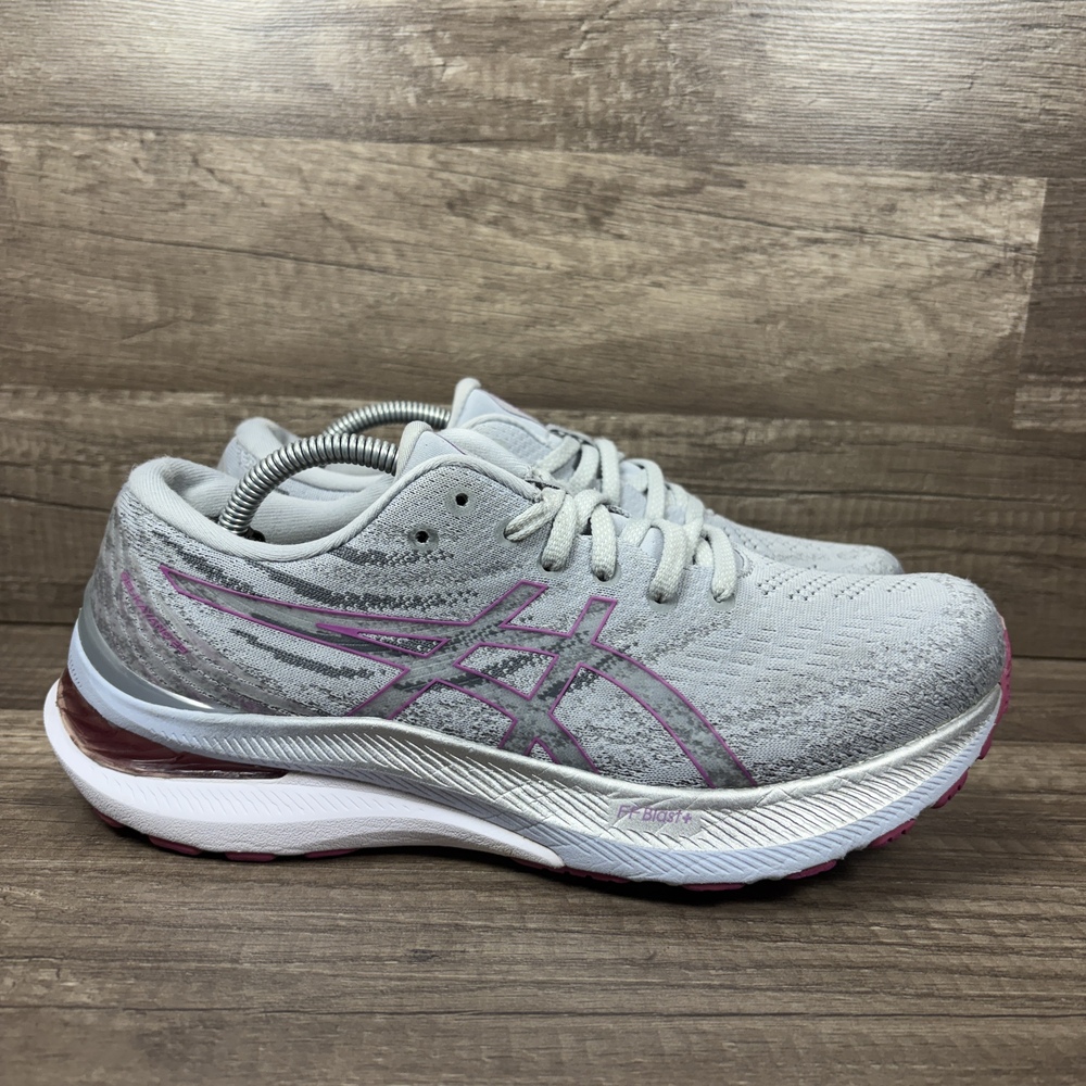 Asics Gel-Kayano 29 Gray Pink Womens US Size 9 EUR 39.5 1012B272 Running Shoes